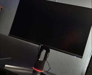 Onn 165 Hz Monitor And Hyper X Gray Headset