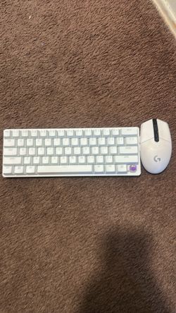 Huntsman keyboard Logitech mouse
