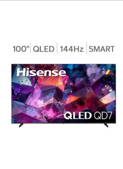 HISENSE 100" Class - QD7 Series - 4K Hi-QLED Smart TV - " NEW "