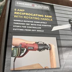 Reciprocating Saw with Rotating handle Chicago Power Tools