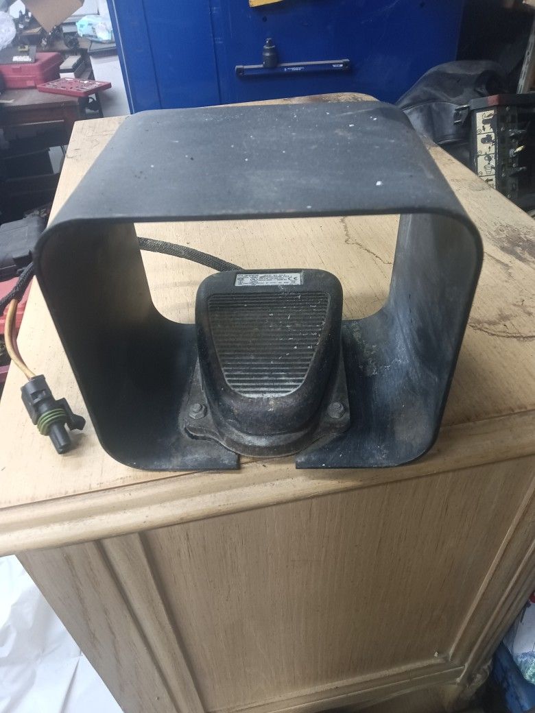 Backhoe/Excavator Attachment Pedal