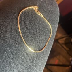 Monet Vintage Gold Bracelet