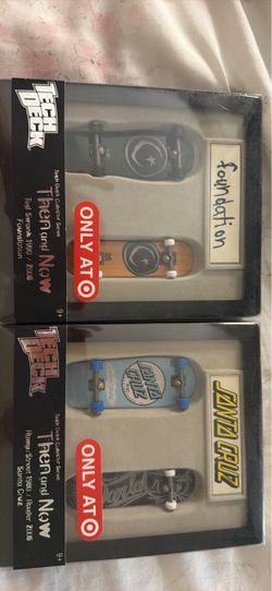 Then and now tech deck collectibles