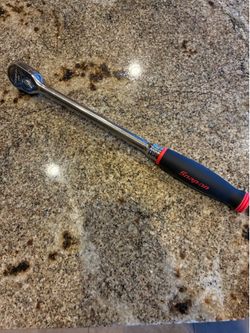 SNAP-ON TOOLS 1/2" DR  SOFT HANDLE RATCHET MODEL: SHL936A USA long handle