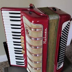 Hohner 5 Registros , Sin Bajos Accordion Acordeon De Teclas