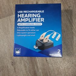 Hearing Amplifier Usb Rechargeable 
