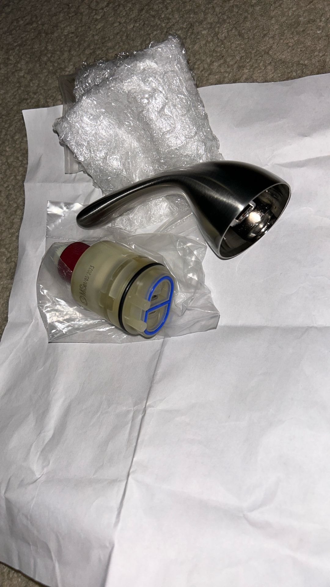 Glacier Bay Tub, Faucet Mechanism, And Handle. 