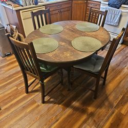 Dining Room Table And 10 Chairs 