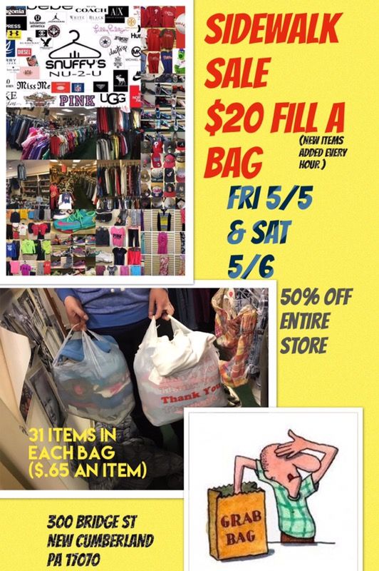 Fill a bag sale