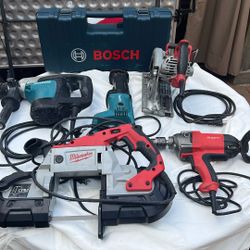 Set Of Quality Six Power Tools