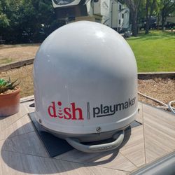 Dish Network RV Satellite with box and remote.