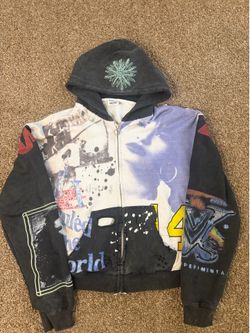 Vale Forever Noise Zip Up Hoodie