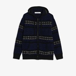 Iro Gilet Jacquard Men’s hoodie zipper sweater