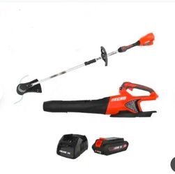 56V Cordless Battery 16 in. String Trimmer and 151 MPH 526 CFM Blower Combo Kit w/ 2.5Ah Battery and Charger (2-Tool)