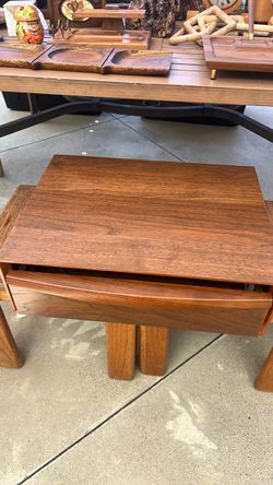 Article floating night stand