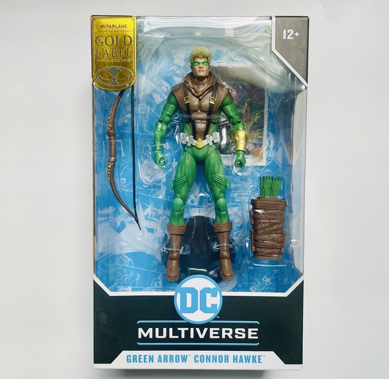 Mcfarlane DC Multiverse  Green Arrow (Connor Hawke) Gold Label  7" Action Figure