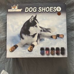 Beauty zoo, dog shoes, size 6
