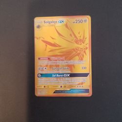 Solgaleo Gold Gx