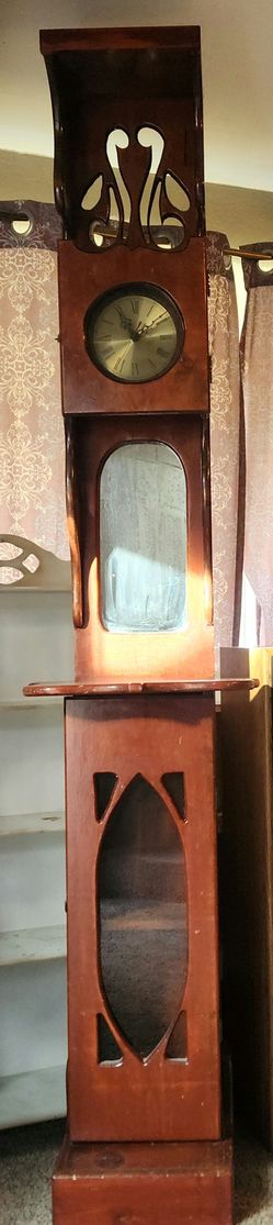 Custom Solid Wood Clock/Shelf