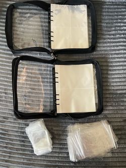 2 Organizer Books and pouches