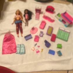 Barbies And furniture