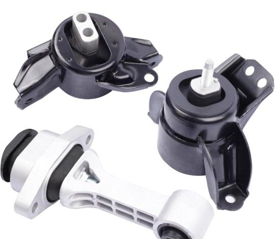 Engine Motor & Transmission Mount Compatible with 2014 2015 2016 2017 2018 2019 kia Soul 1.6L 2.0L L4 3-Piece Set Replace OE:A71065 A71093 A71067