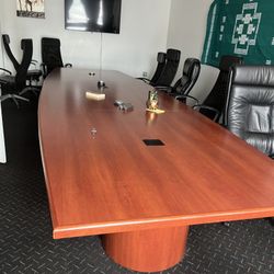 Mahogany Conference Table 