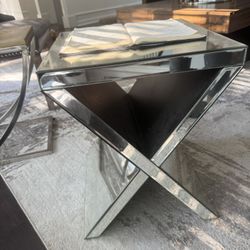 Mirror Side Table