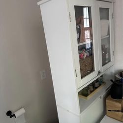 Over toilet bathroom cabinet