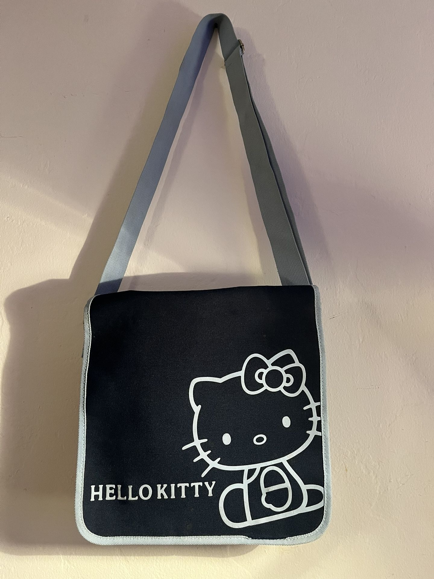 Hello Kitty Blue Messenger Shoulder Bag