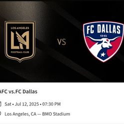 Lafc Vs Fc Dallas  2 Tickets