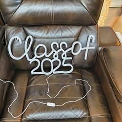 Class of 2025 light up sign