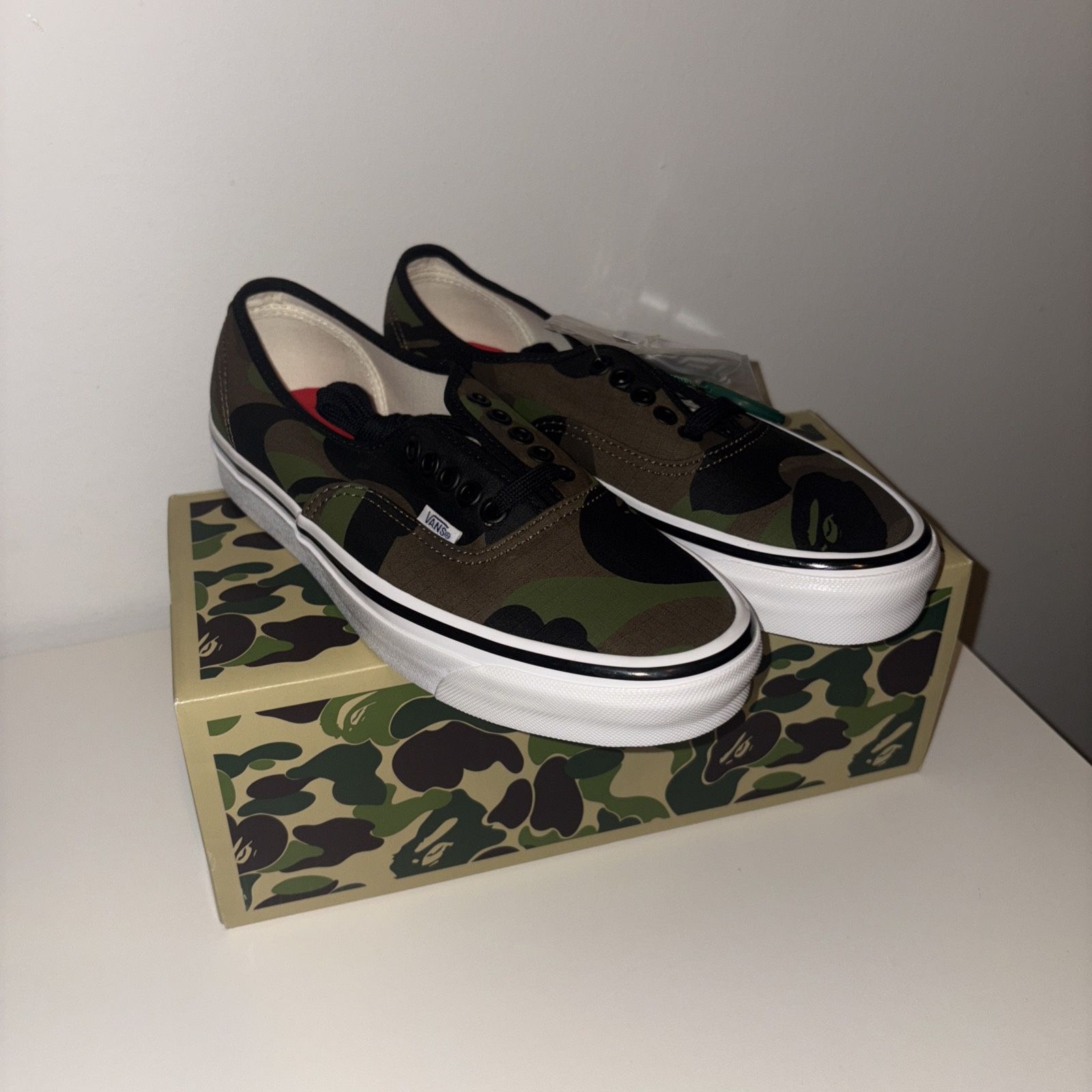 VANS x Bape Authentic 44 DX First Camo