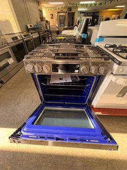 LG gas slide in stove