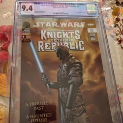 Star Wars Knights Of The Old Republic CGC 9.4 1st App Of Revan