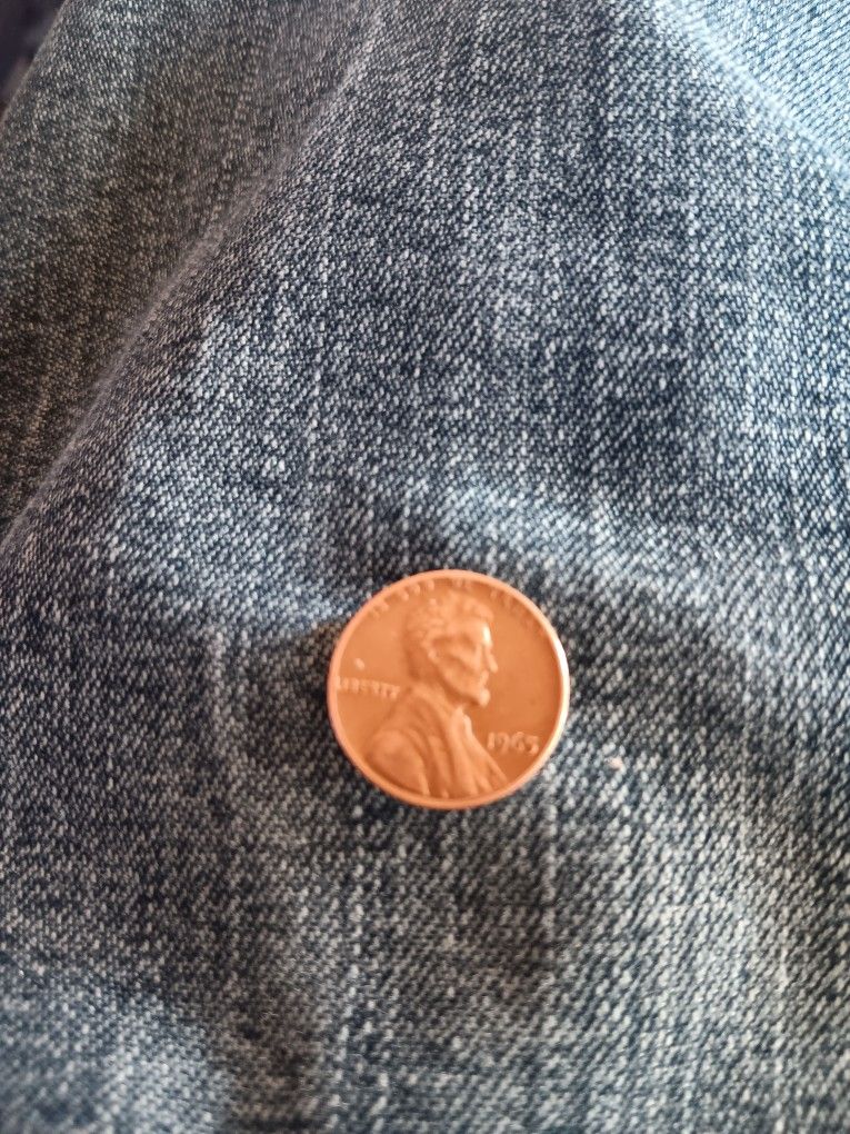 Rare 1965 Penny Clean 