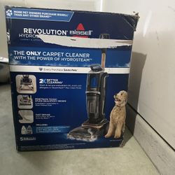 NEW Bissell Revolution HydroSteam Pet Cleaner