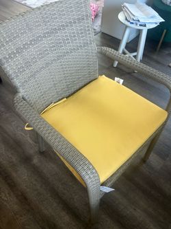 5 pieces garden chair light gray