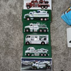 Unopened Hess Trucks 