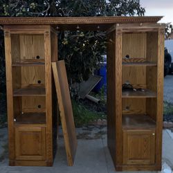 (FREE) Big Screen Tv Entertainment Center