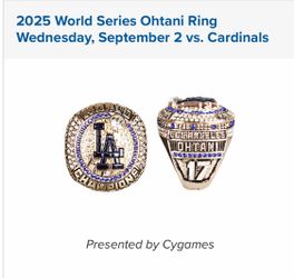LA DODGERS OHTANI RING 2026