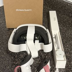 Meta Quest 3 512GB (Like New)+ knuckle grips