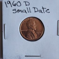 1960 D Lincoln Penny DDO Small Date