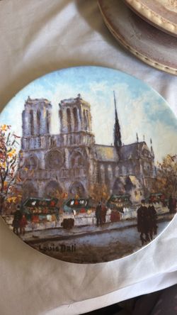 limited-edition french plate