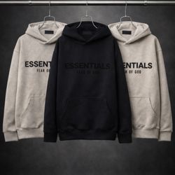 Essential Fear Of God Hoodies New 
