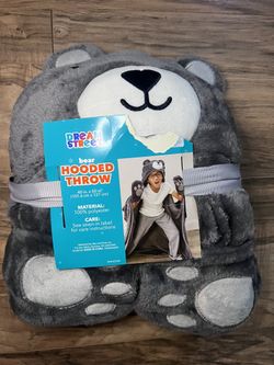 Kids Throw/blanket Bear