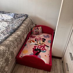 Toddler Minnie Mouse Bed 