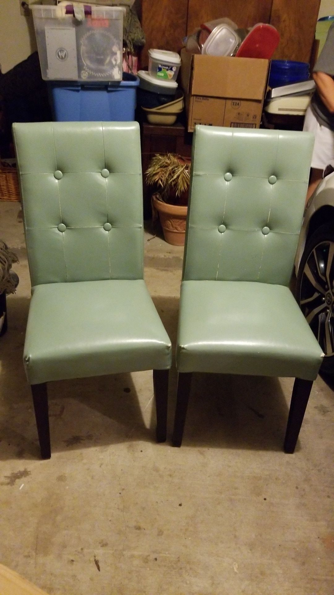 4 Pier one chairs