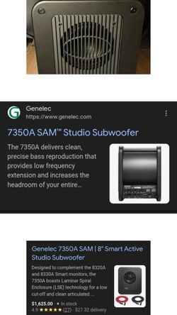 Genelec 7350a smart active subwoofer
