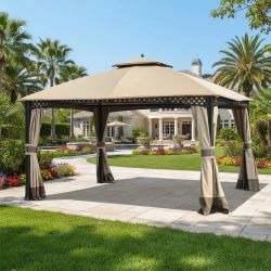 NEW   NEW Replacement Canopy Cover Windsor Dome South Hampton Gazebo L-GZ717PST-C 10' x 12'  OEM Gazebo Specifications Gazebo Name  Windsor Dome Gazeb